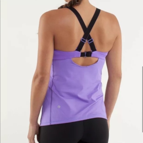 Lululemon Run Catch Me Tank built in bra Womens size 4 - Picture 3 of 3